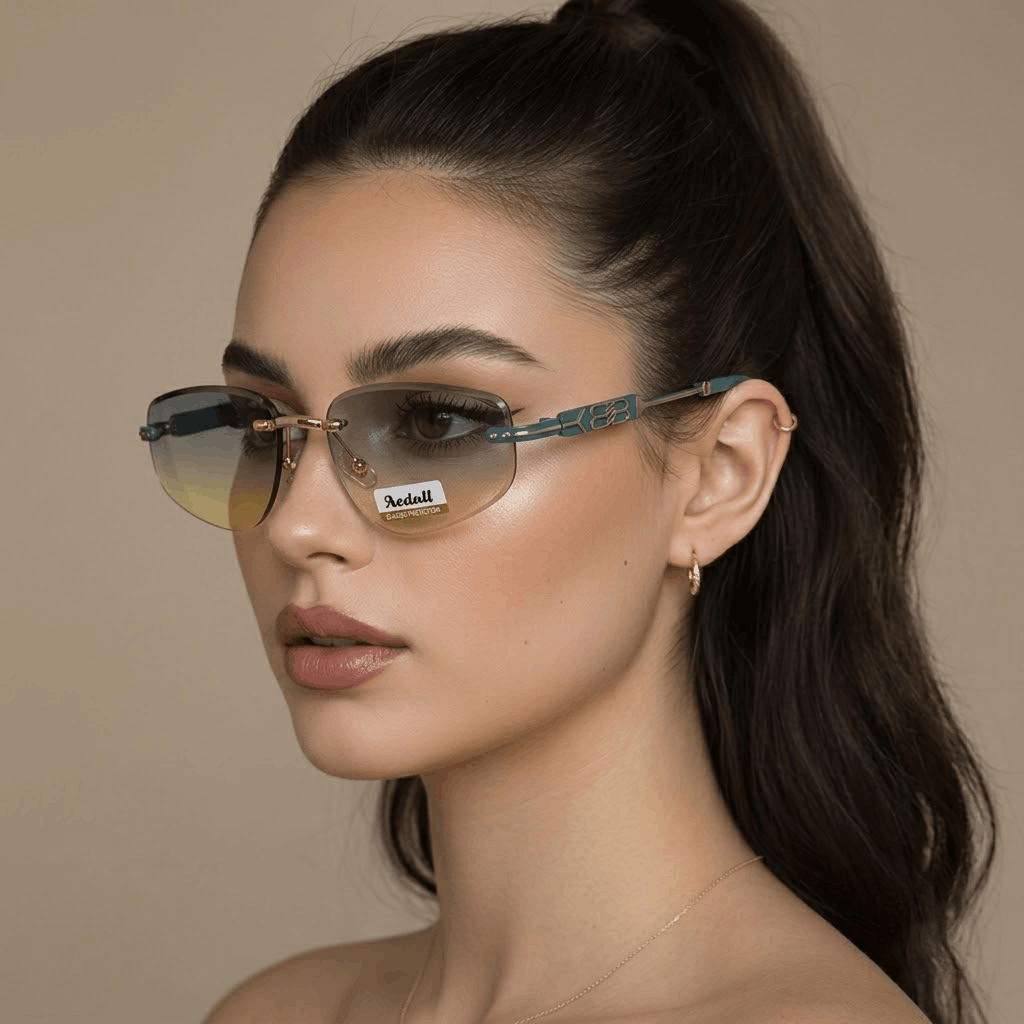 Rimless Oval Gradient