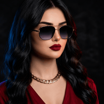 Burberry metal sunglasses