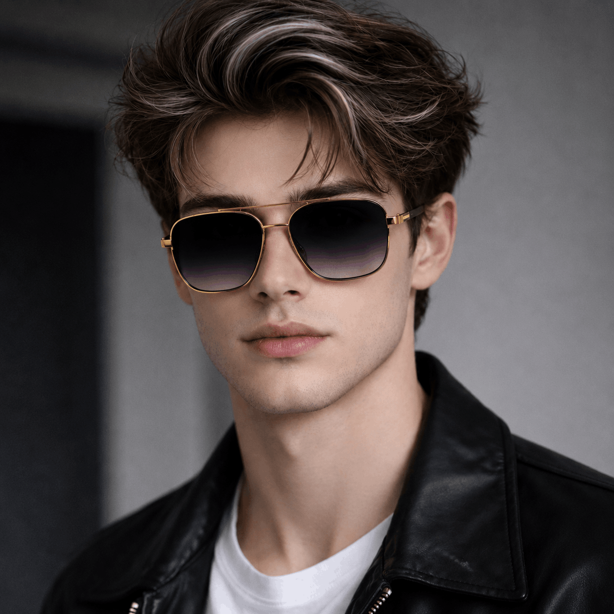 Burberry metal sunglasses
