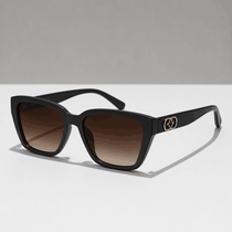 Matte Black Oversized Square