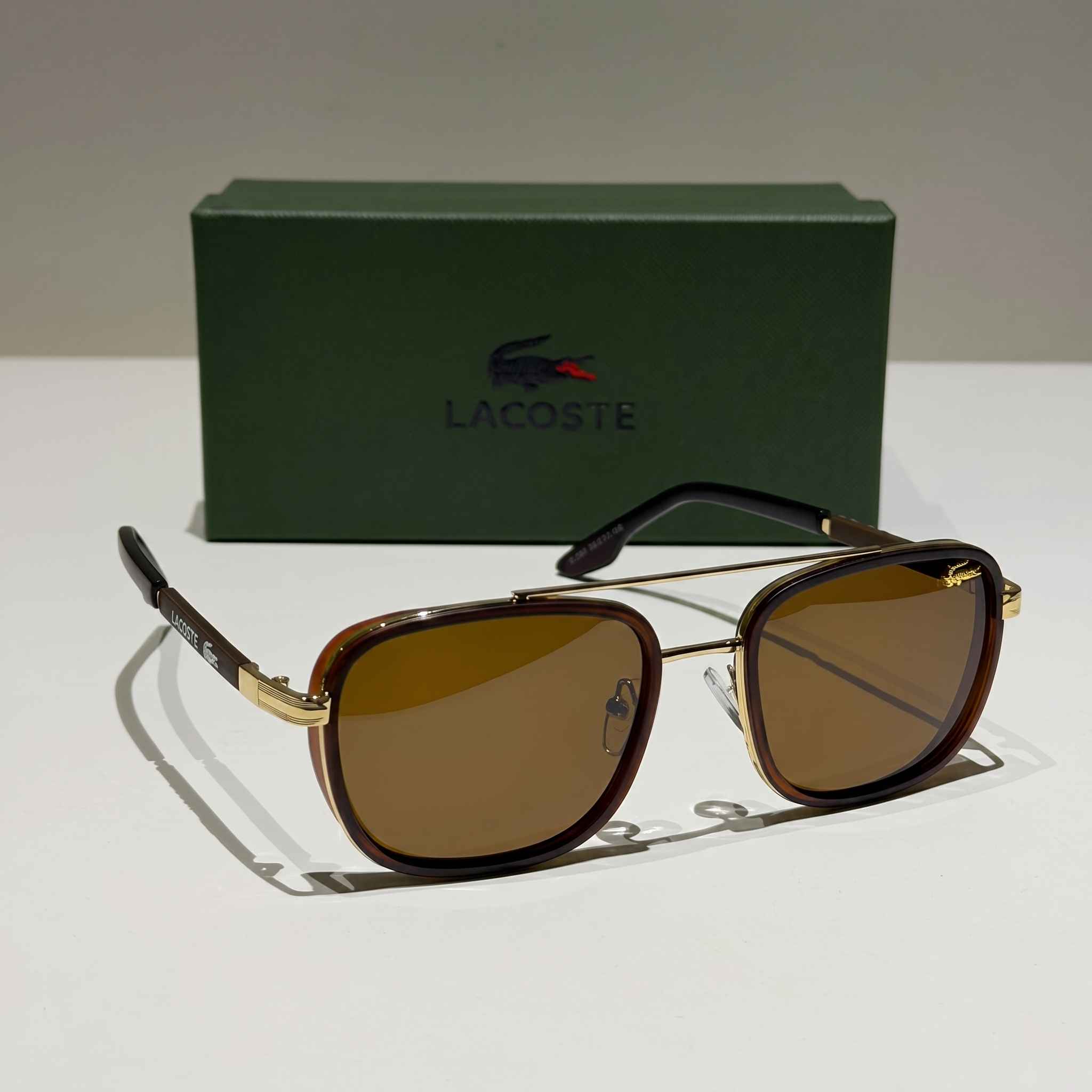 Tortoiseshell & Gold Square