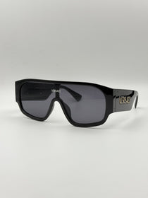 Versace Single Visor Sunglasses