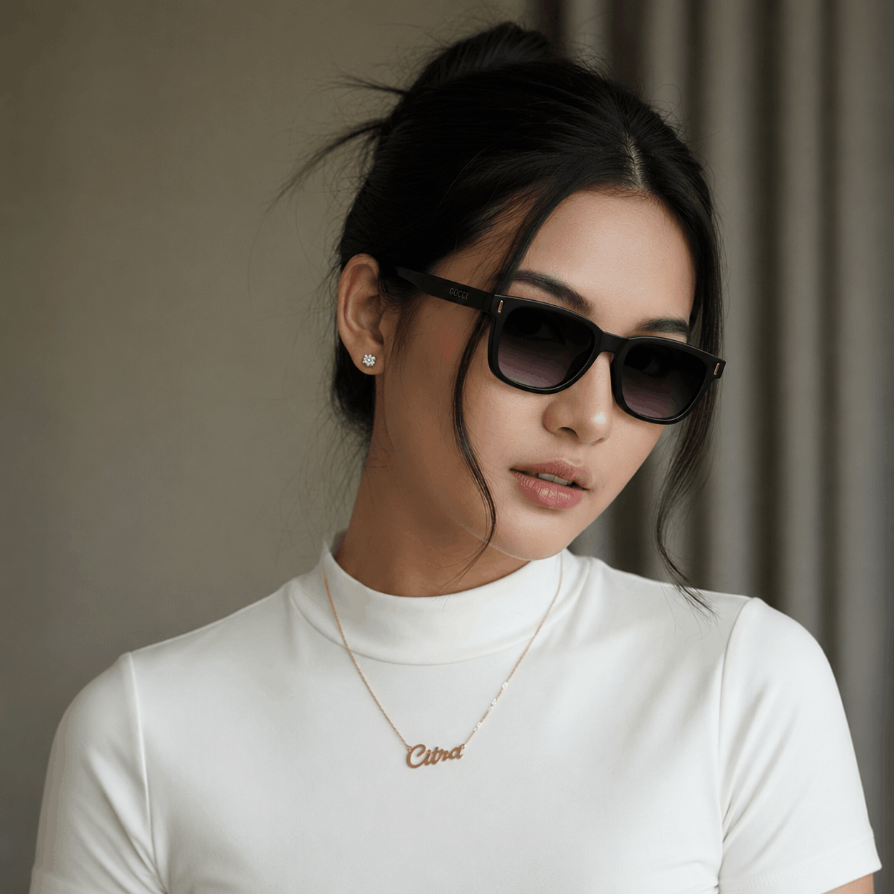 gucci 1 shell sunglasses