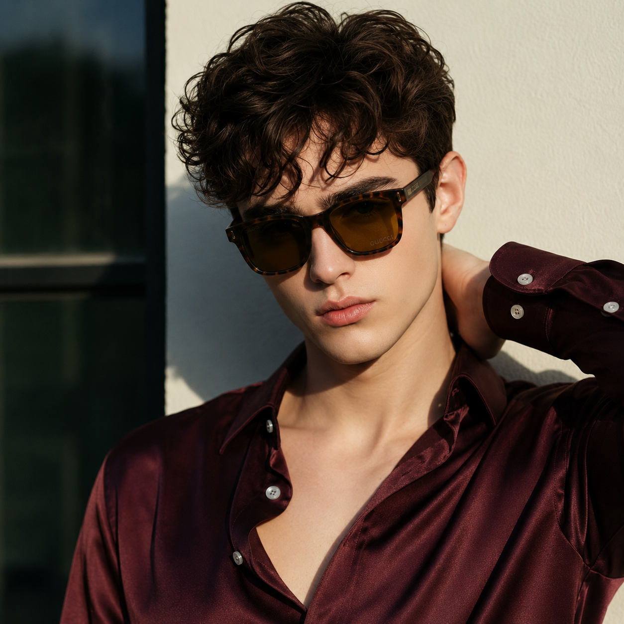 gucci 2  Shell Sunglasses