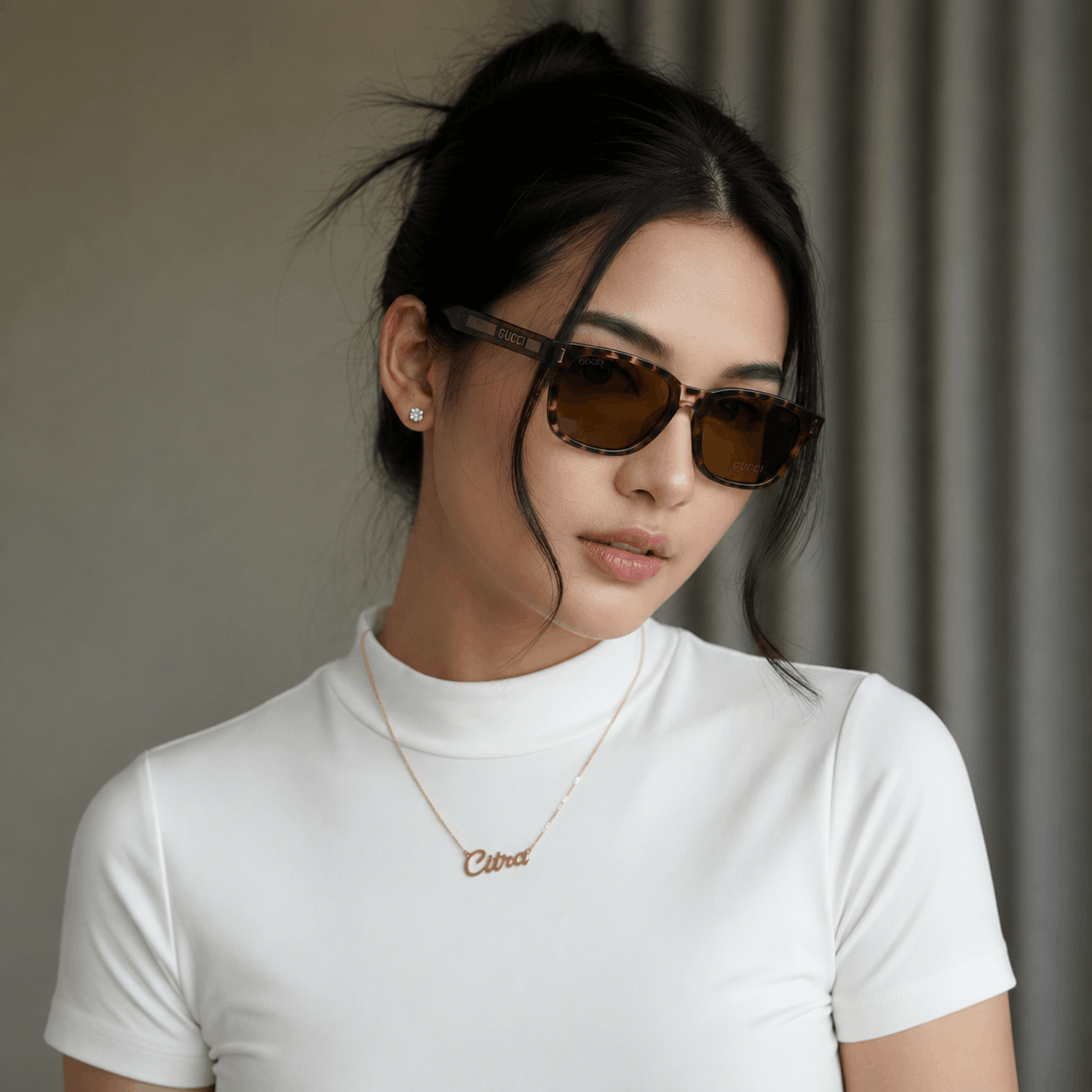 gucci 2  Shell Sunglasses